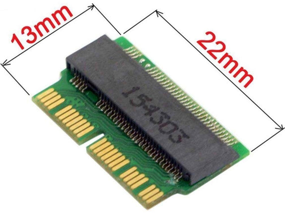 M.2 SSD Adapter for Apple Macbook Air Pro A1465 A1466 A1502 A1398 A1398 2013-2015 Laptop