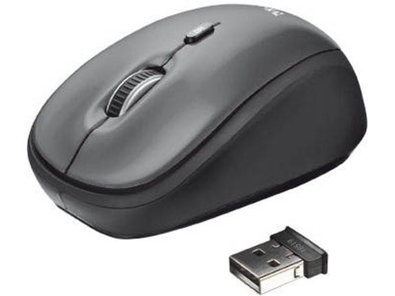 TRUST Yvi Wireless Mouse Optical 1600 dpi Black