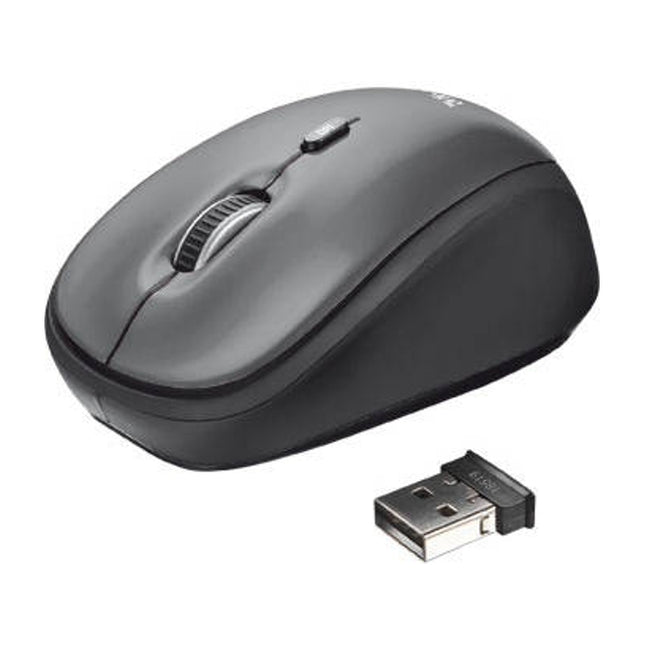 TRUST Yvi Wireless Mouse Optical 1600 dpi Black