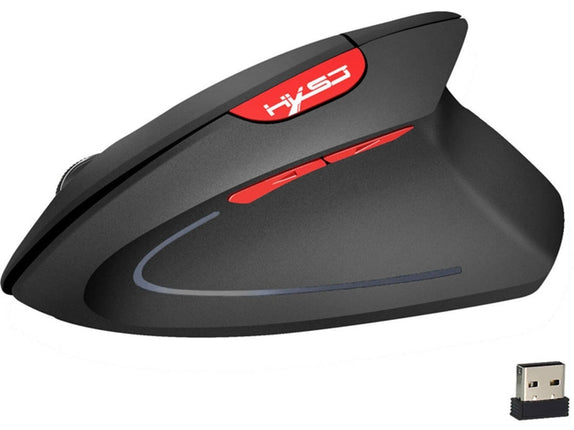 HXSJ 6D Wireless Mouse Regular and Productive Black