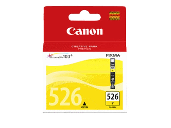 Genuine CANON CLI526Y 4543B001 Yellow Ink Cartridge