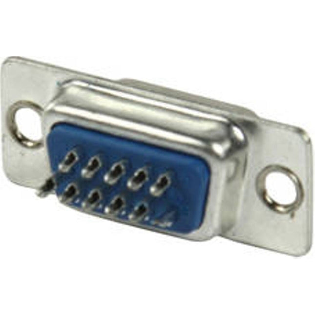 VALUELINE 15-pin Socket Connector in Silver