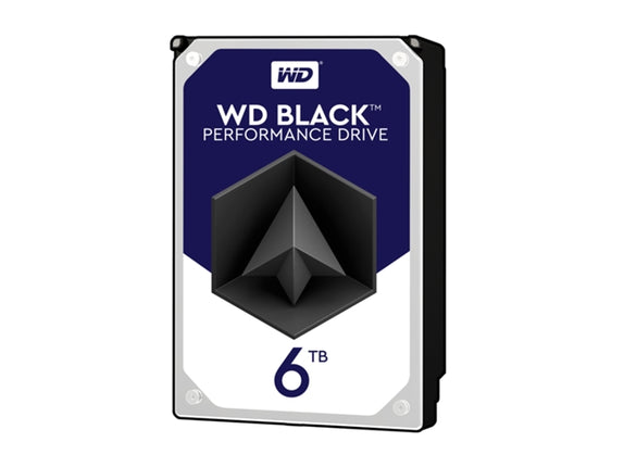 WESTERN DIGITAL Black Internal HDD Disk 6 TB SATA 7200 RPM