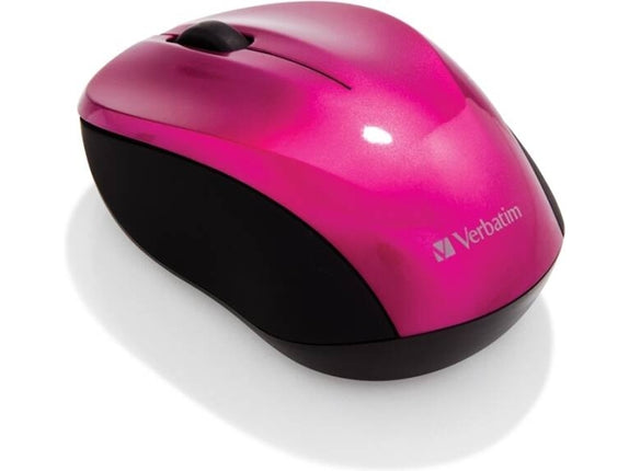 VERBATIM Go Nano Mouse Wireless Casual 1000 dpi Pink
