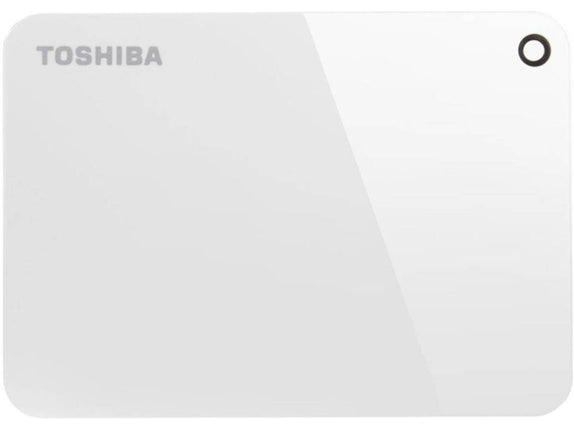 TOSHIBA Advance External HDD (White - 1 TB - USB 3.0)