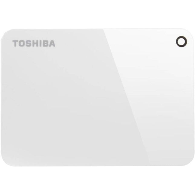 TOSHIBA Advance External HDD (White - 1 TB - USB 3.0)
