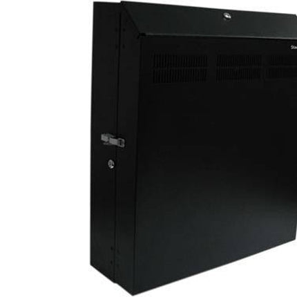STARTECH. COM Vertical Steel Wall Rack 4U 19in Inch Vertical Wall Mount Equipment Rack