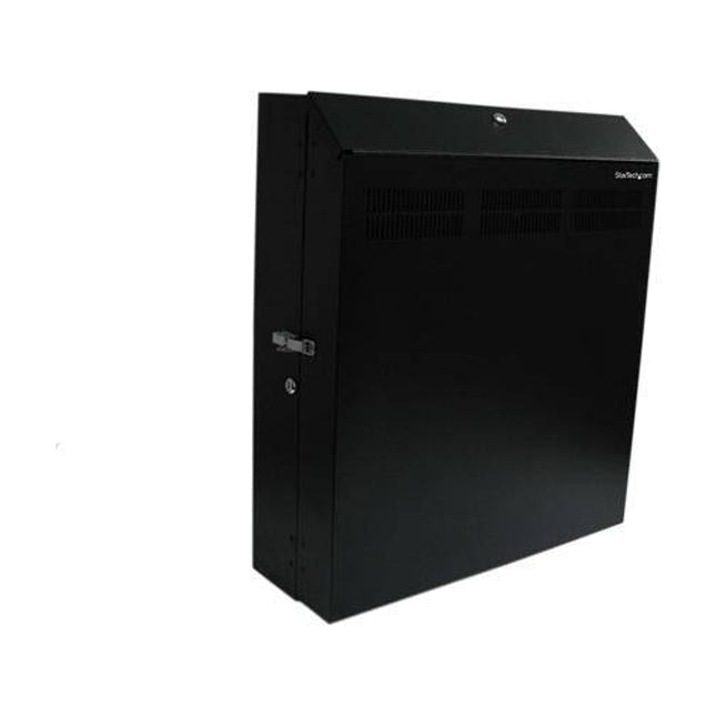 STARTECH. COM Vertical Steel Wall Rack 4U 19in Inch Vertical Wall Mount Equipment Rack
