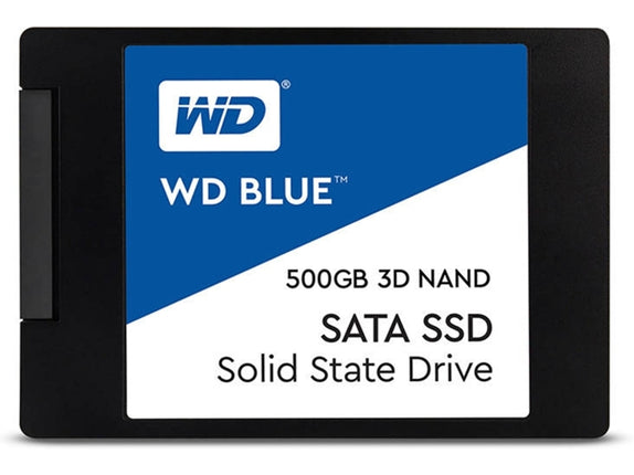 WESTERN DIGITAL Blue Sata 500GB 3D NAND Internal SSD (500 GB - SATA - 560 MB/s)