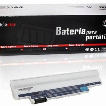 Battery VOLTISTAR White for Emachines 355 Gateway Lt23 Lt25 Lt27 Acer Aspire One D260 D260E