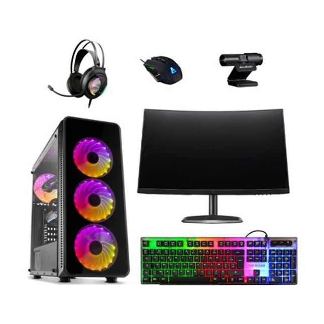 ARTPC 22483029 Desktop Gaming Intel 1200 Core i510400 NVIDIA GeForce GTX 1650 RAM 8 GB 2 TB HDD 250 GB SSD