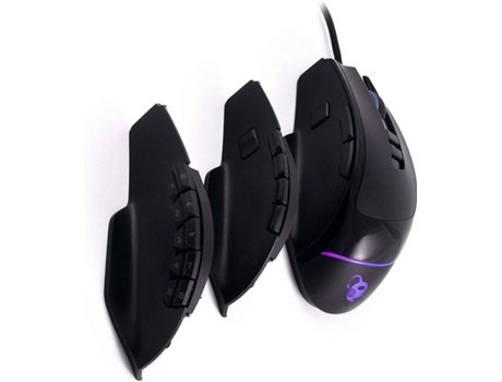 COOLBOX ProSwap Gaming Mouse Optical 5000 dpi Black