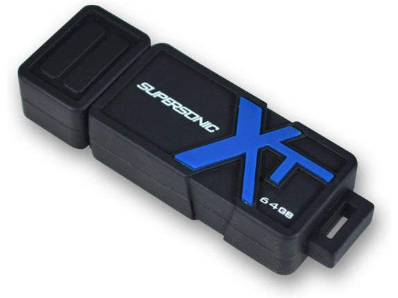 PATRIOT MEMORY USB Flash Drive 64GB Supersonic Boost XT
