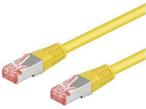 GOOBAY Network Cable RJ45 10 m Yellow