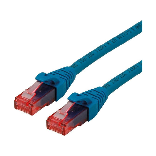 ROLINE RJ45 Network Cable 30 cm Blue