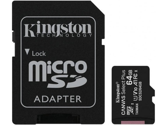 KINGSTON Canvas Select Plus MicroSDXC Memory Card 64 GB