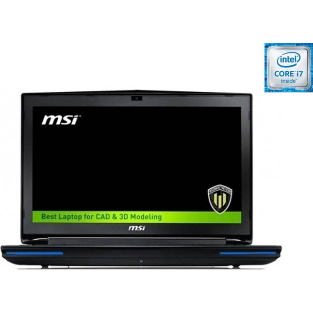 Workstation Laptop 15.6'' MSI WS63 7RK-408ES (Open Case - i7 - RAM: 16 GB - Hard Disk: 1 TB HDD 512 GB SSD)