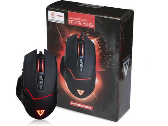 MODECOM Volcano Optical Gaming Mouse 7200 dpi Black