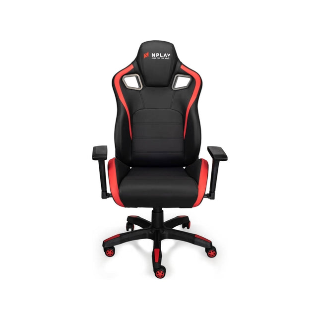 Gaming Chair NPLAY Rule 6.1 (Up to 90 kg - Class 4 Lift - Black)