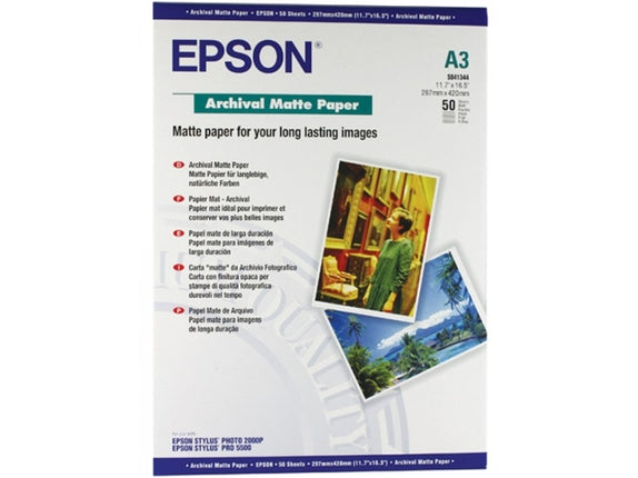 EPSON Archivalmat A3 Paper