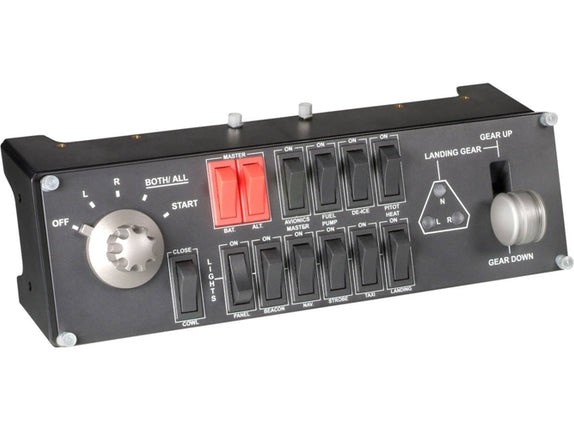 Flight Simulator LOGITECH Pro Flight Switch Panel (Multiplatform - Black)