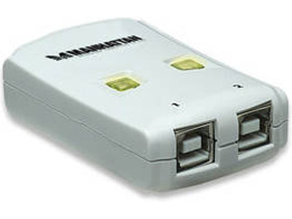MANHATTAN Automatic Sharing Switch Hub White