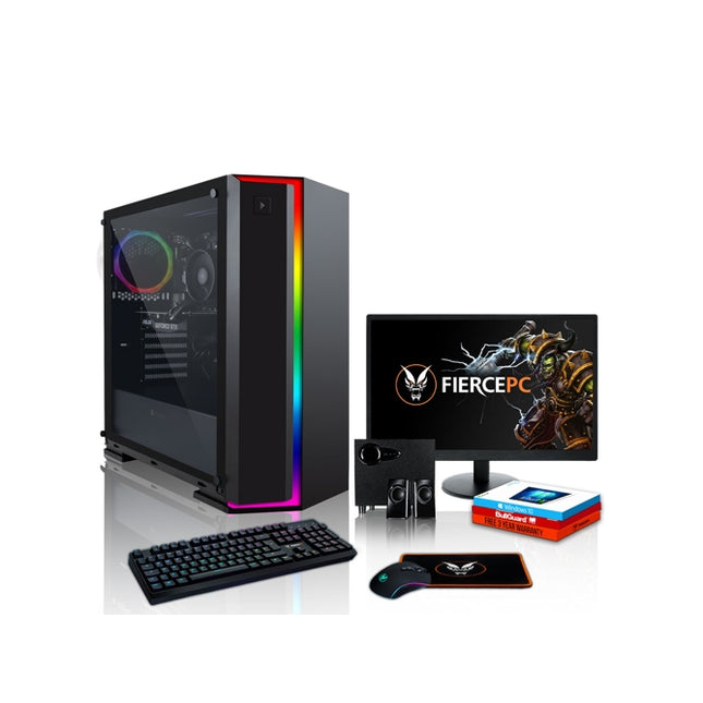 Gaming Pack FIERCE Fortnite 1001833 Desktop Gaming Monitor 24 Speakers 2.1
