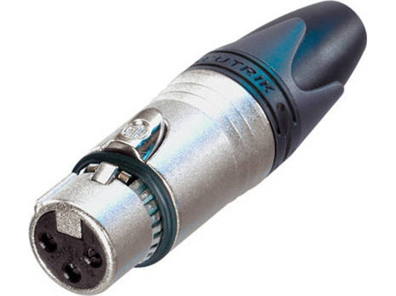 NEUTRIK NC3FXX-EMC Connector in Black