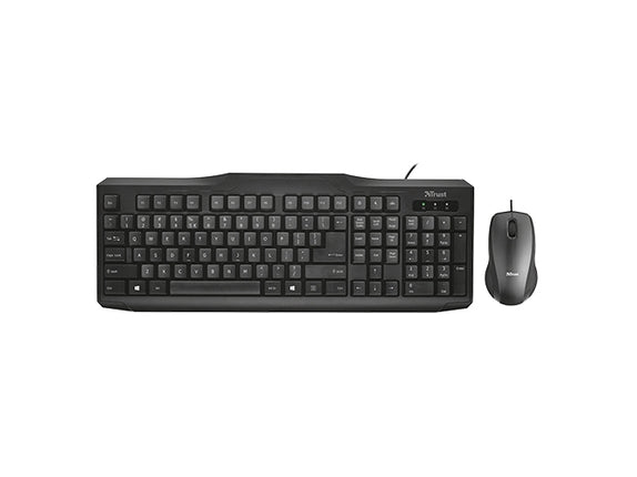TRUST Classicline Keyboard Mouse (Numeric Keypad)