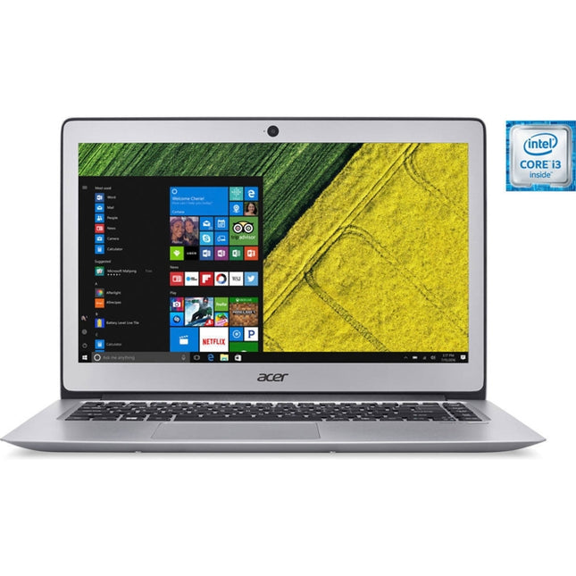 14'' ACER Swift 3 SF314-52-361V Silver Notebook (Refurbished Grade C - i3-7100U - 4 GB RAM - 128 GB SSD - nVidia GeForce MX )