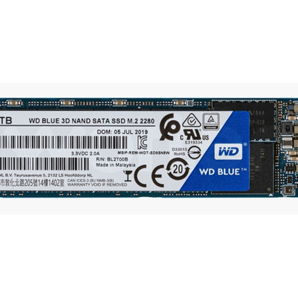WESTERN DIGITAL Blue 3D NAND SATA 2TB Internal SSD (2 TB - M.2 - 560 MB/s)