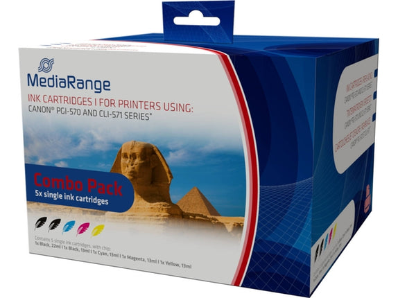 MEDIARANGE ink cartridge MRCP570C571