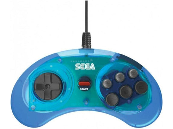 SEGA Retrobit Mega Drive Controller (SEGA - Blue)