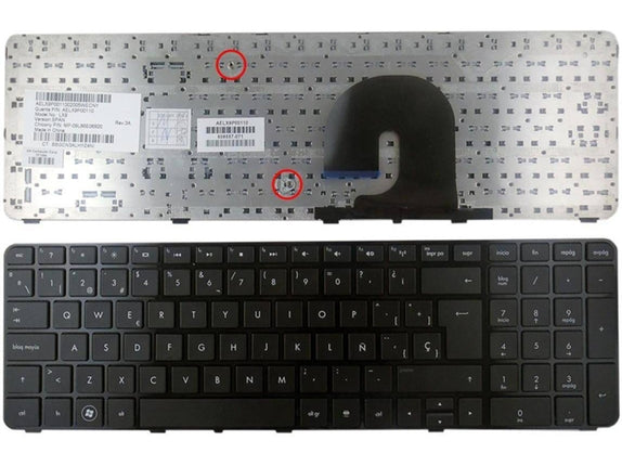 Keyboard for HP Aelx7U00410 Aelx9P00210 639396-001 666001-001