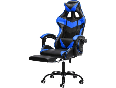 INSMA High Back Racing Gaming Chair (Up to 150 kg - Blue)