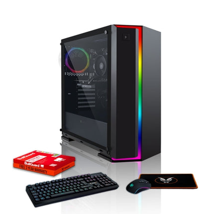 Gaming PC FIERCE Guardian 385329 AMD Ryzen 5 2600X 1 TB HDD RAM 16 GB NVIDIA GeForce GTX 1650