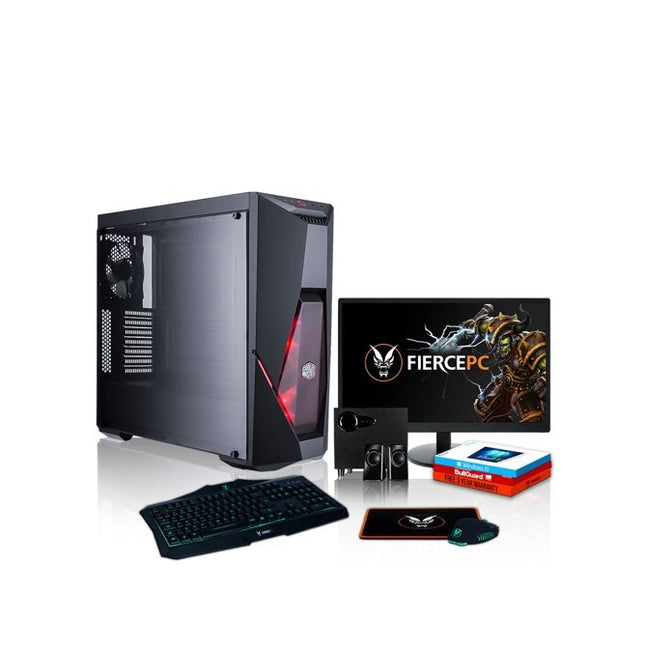 Pack Gaming FIERCE Zombie 886243 Desktop Gaming Monitor 24 Speakers 2.1