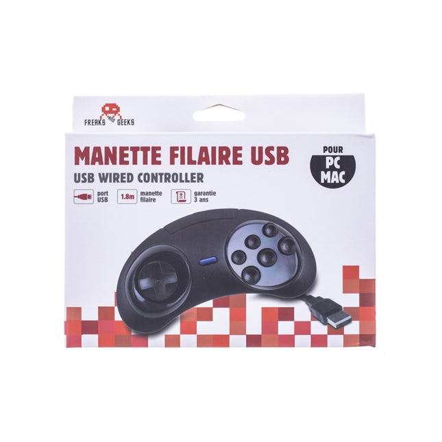 SONY Megadrive Form USB PC/MAC Controller (PC,Mac - Black)