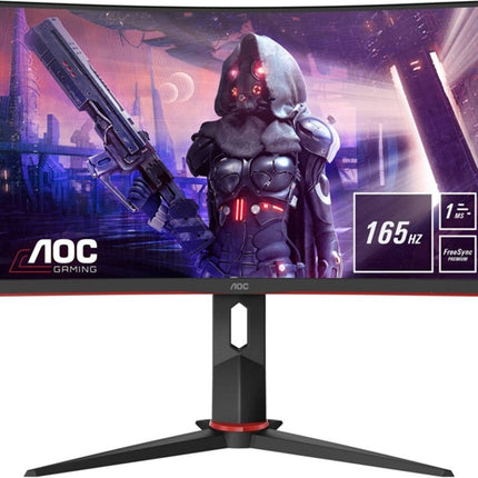AOC C24G2U/BK Curved Gaming Monitor (23.6'' - 1 ms - 165 Hz)
