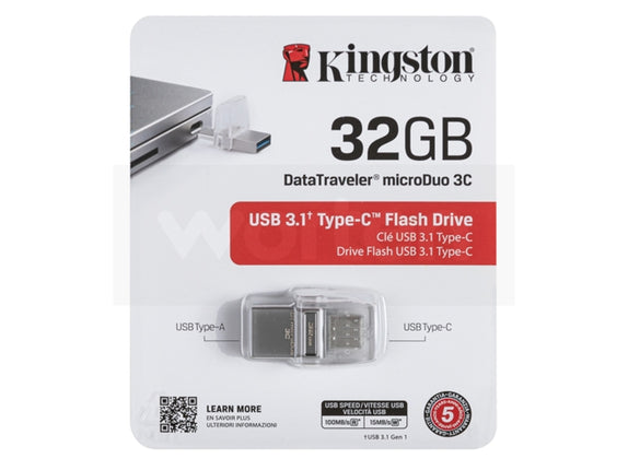 USB Pen KINGSTON 32GB DT Micro Duo 3C Type