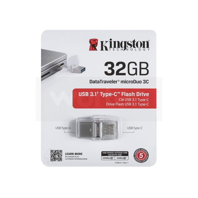 USB Pen KINGSTON 32GB DT Micro Duo 3C Type