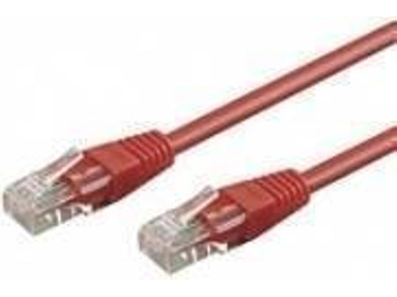 GOOBAY Network Cable RJ45 10 m Red