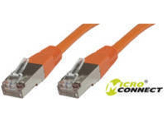 Network Cable MICROCONNECT RJ45 10 m Orange