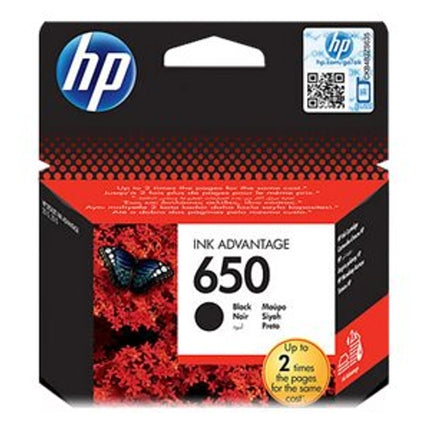Original HP 650 CZ101AE Black Ink Cartridge