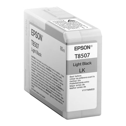 Genuine EPSON Ink Cartridge T8507 Light Black