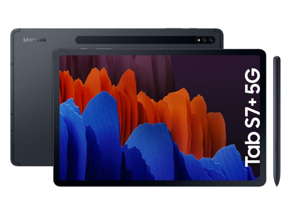 SAMSUNG Galaxy Tab S7 Tablet (12.4'' - 128 GB - 6 GB RAM - Wi-Fi 5G - Black)
