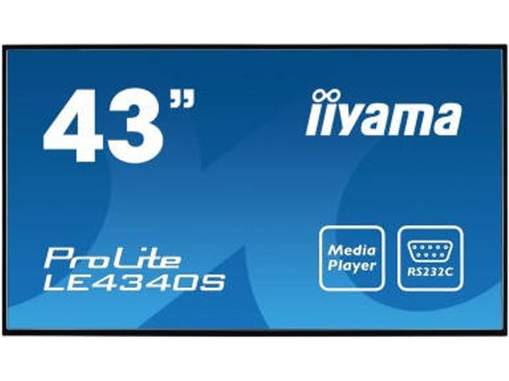 IIYAMA ProLite LE4340S-B1 Signage Display (43'' - Full HD - LED)