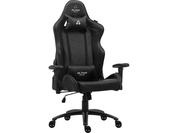ALPHA GAMER Scorpius Gaming Chair (Up to 125 kg - Class 4 Lift - Black)