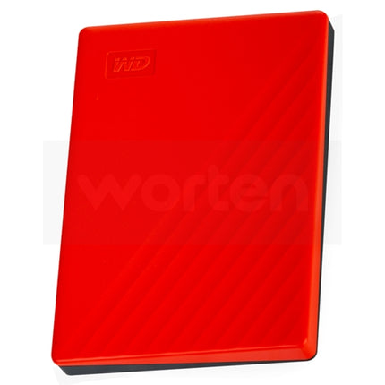 WESTERN DIGITAL My Passport Worldwide External HDD (Red - 2 TB - USB 3.0)