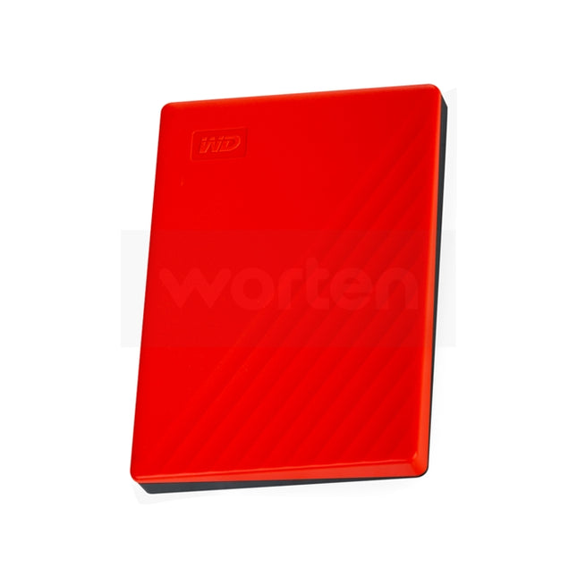 WESTERN DIGITAL My Passport Worldwide External HDD (Red - 2 TB - USB 3.0)